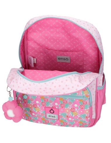 MOCHILA ADAP. 38CM. C/CARRO. ENSO GIRL ZONE